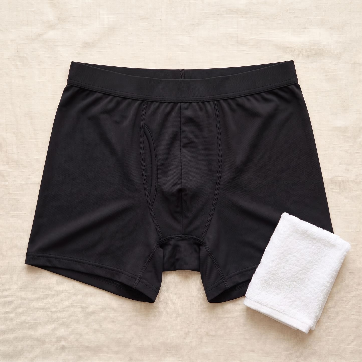 AirWeave Boxers - styled flat lay