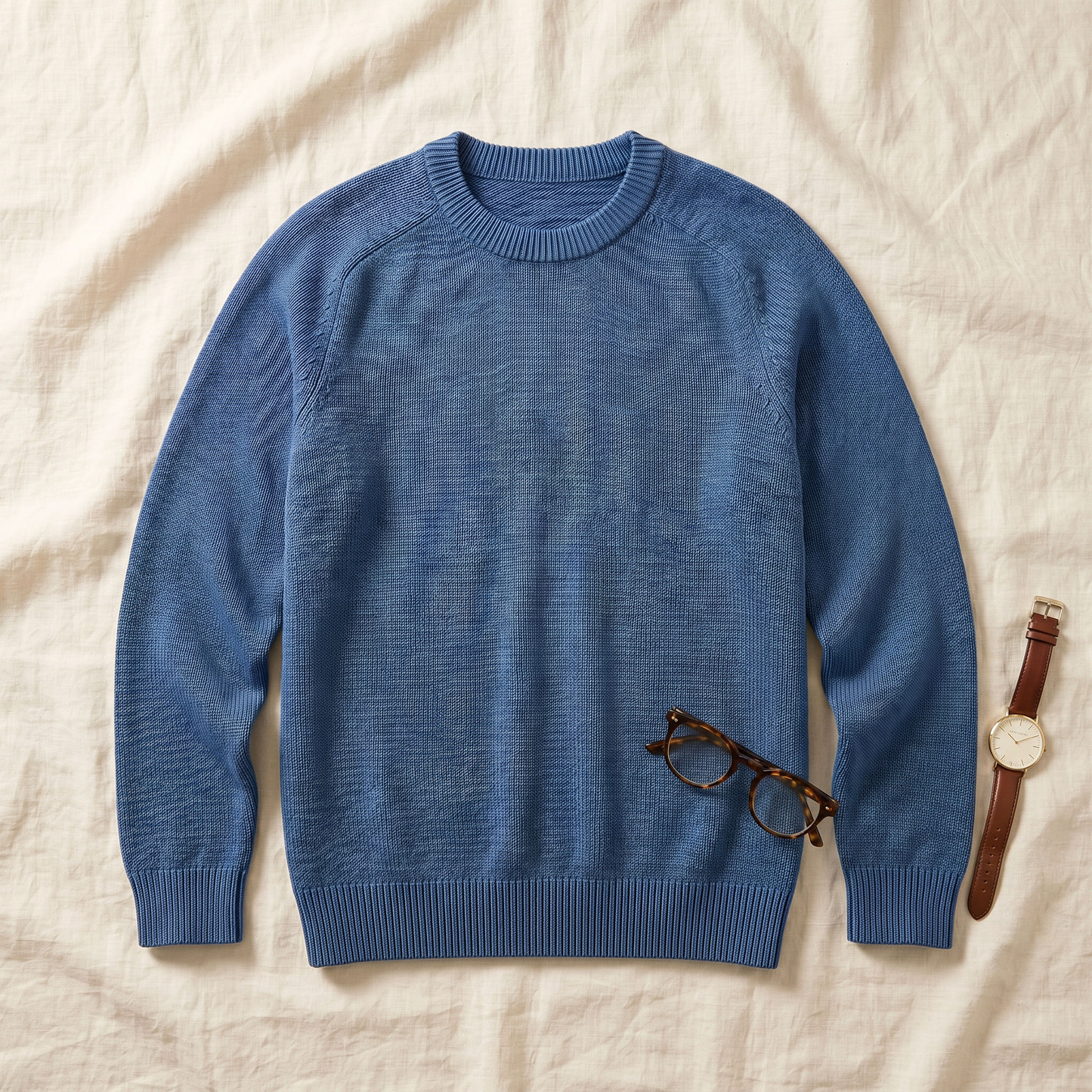Hudson Oversized Knit - styled flat lay