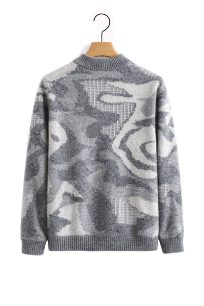 Valen Jacquard Maison Cashmere Sweater