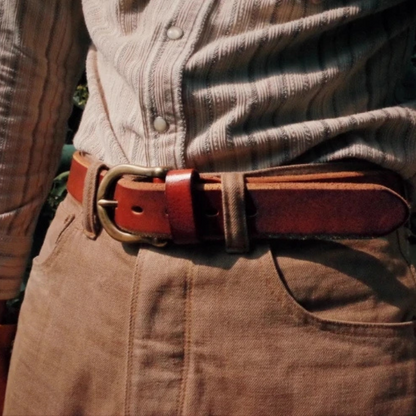 Ironhide Full-Grain Leather Belt