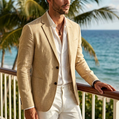 Napoli Linen Blazer