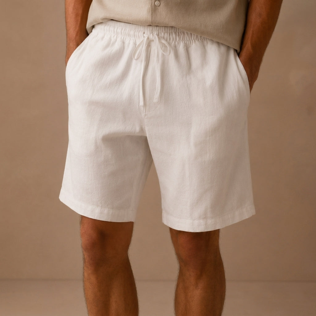 Blake Cotton Linen Shorts