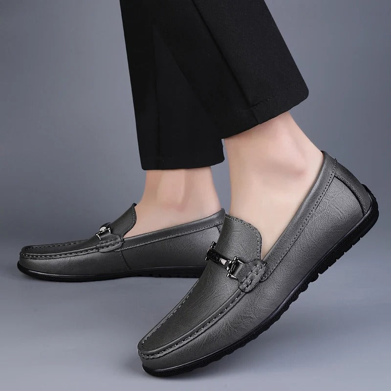 Pienza Leather Loafers