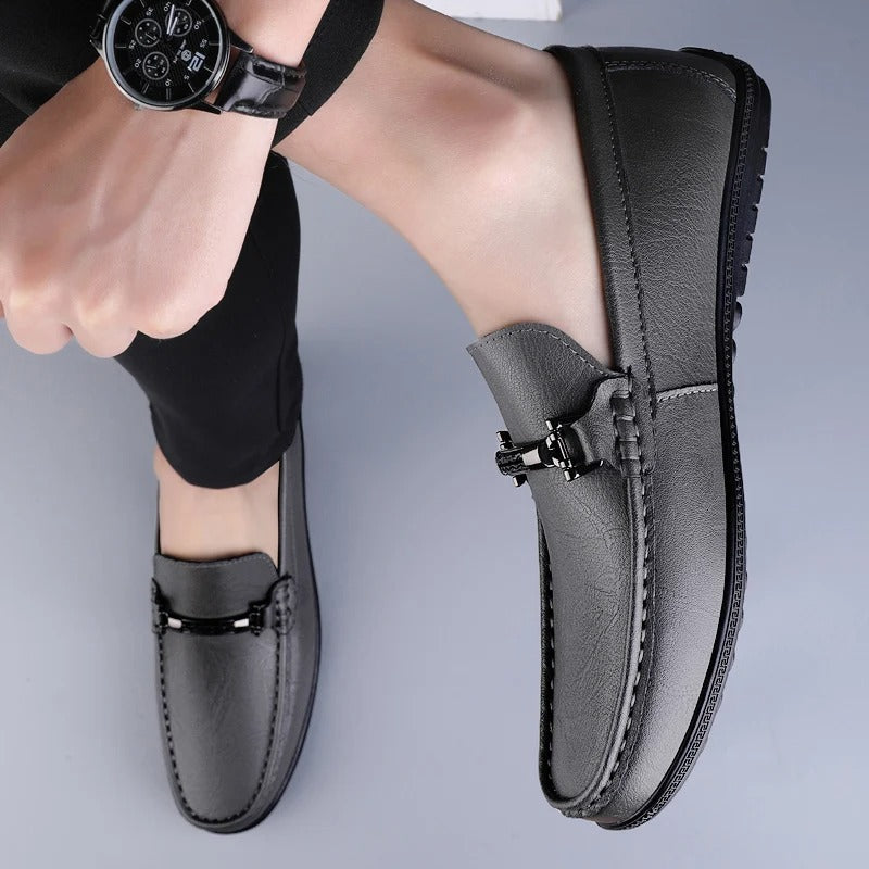 Pienza Leather Loafers