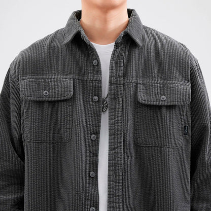 Redwood Corduroy Button-Up