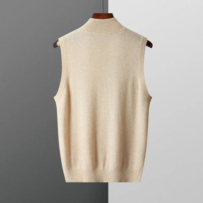 Harrington Cashmere Zip Vest