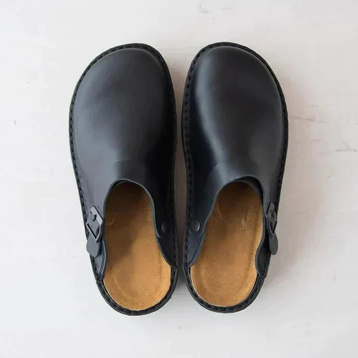 Men's Comfort Leather Clogs