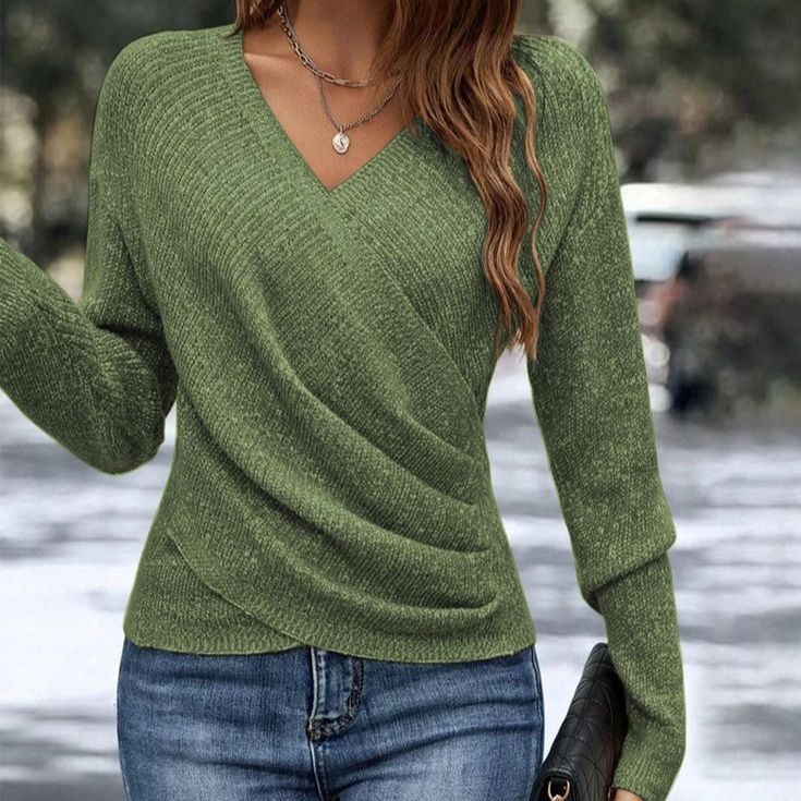 Velisse Wrap Knit Sweater