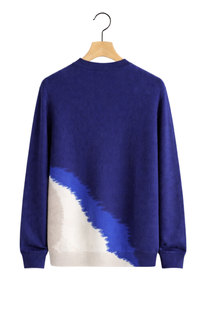 Ocean Fade Maison Wool Crewneck