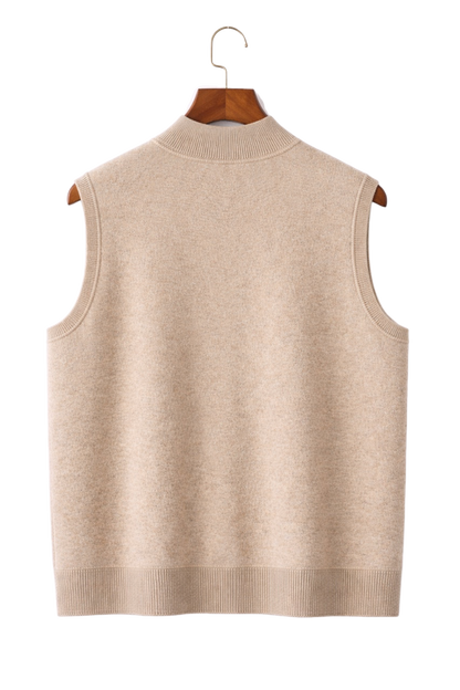Luciani Cashmere Zip Vest