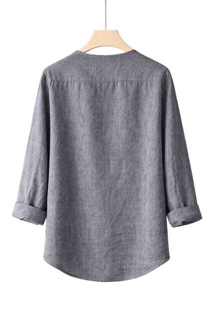 Drift Henley Linen Shirt