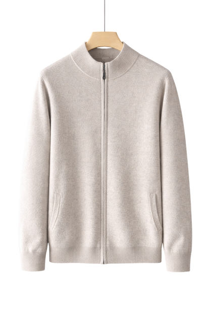 Aurel Zip Cashmere Jacket