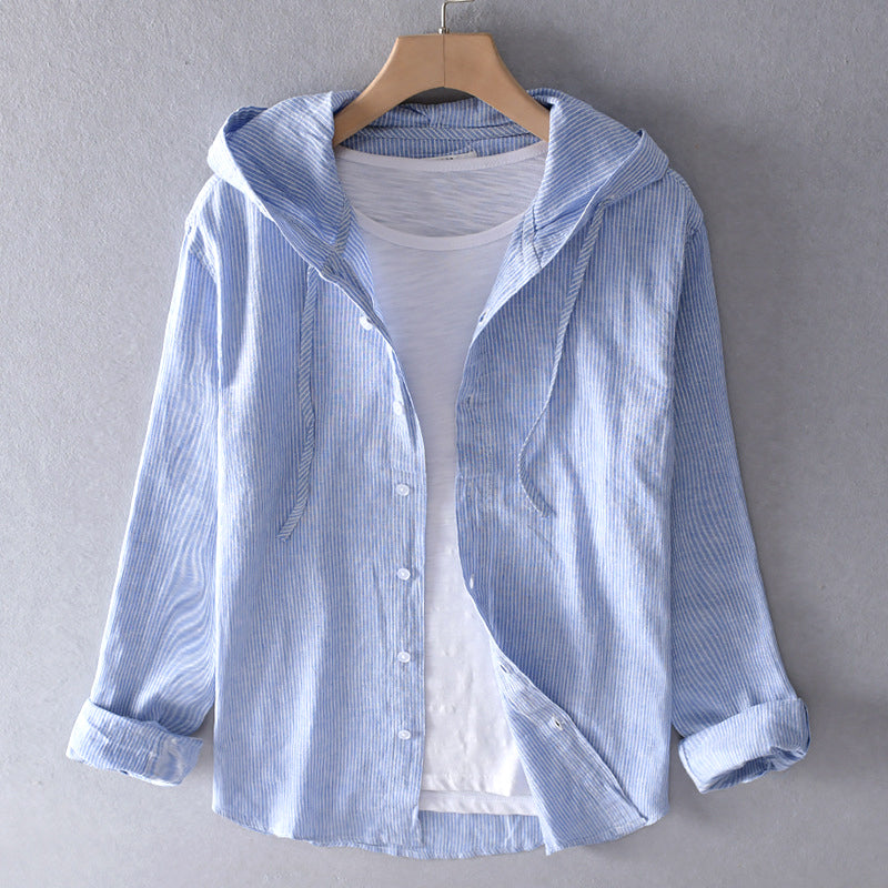Lunessa Elegant Women's Linen Blouse