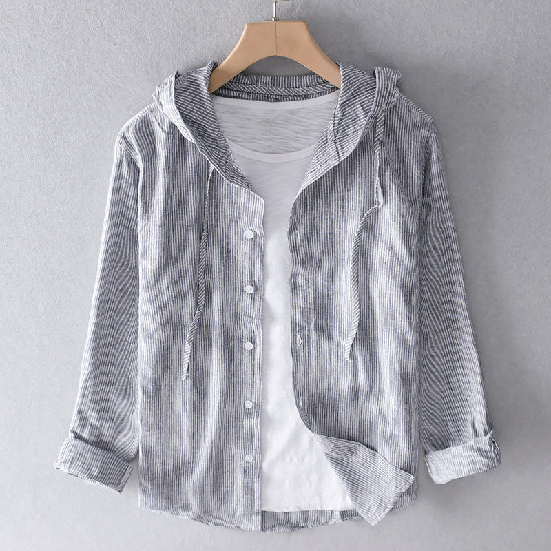 Lunessa Elegant Women's Linen Blouse