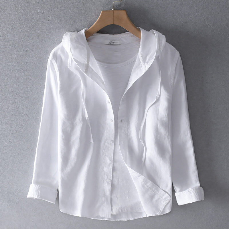 Lunessa Elegant Women's Linen Blouse