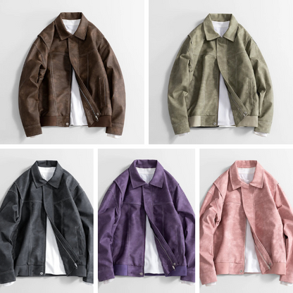 Benson Classic Leather Bomber