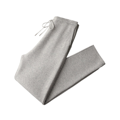 Wool Knit Straight Pant
