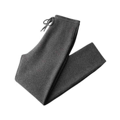 Wool Knit Straight Pant
