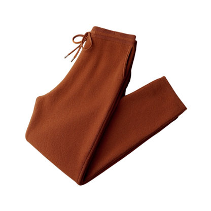 Wool Knit Straight Pant