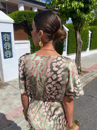 Clarissa Elegant Twisted Knot Women's Dress for Wedding Guests