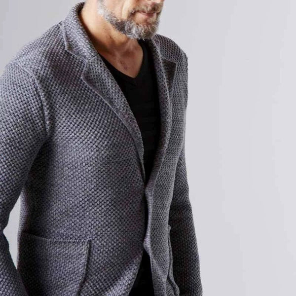 Valen Herringbone Tailored Blazer