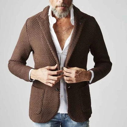Valen Herringbone Tailored Blazer