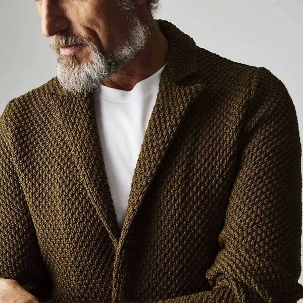 Valen Herringbone Tailored Blazer