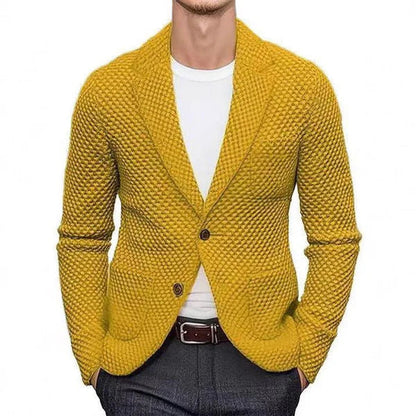 Valen Herringbone Tailored Blazer