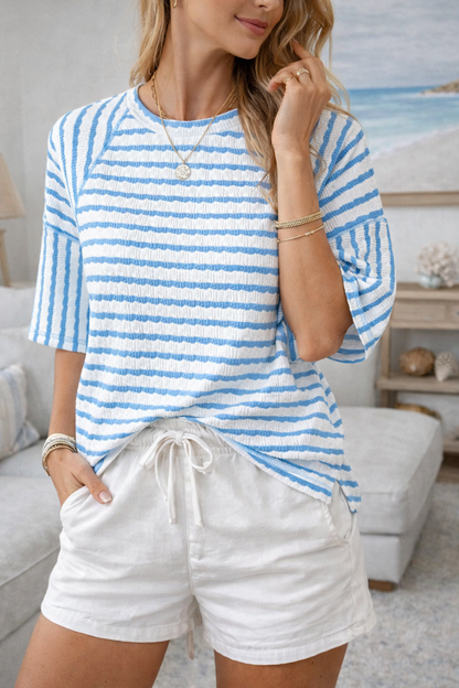 Naomi Women's Striped Coastal T-Shirt