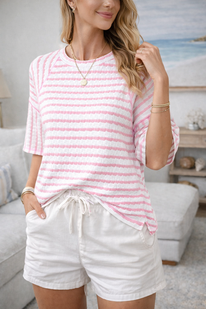 Naomi Women's Striped Coastal T-Shirt