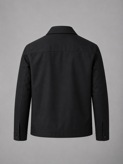 Men’s Lightweight Zip Jacket – Smart Casual British Style