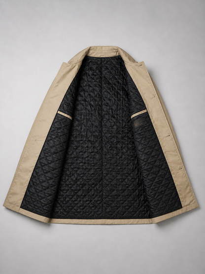 Men’s Tailored Classic Coat – Structured Smart-Casual Outerwear