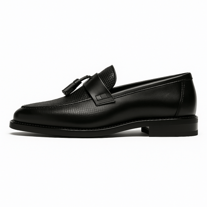 Men’s Woven Tassel Loafers – Refined Slip-On Smart Shoes