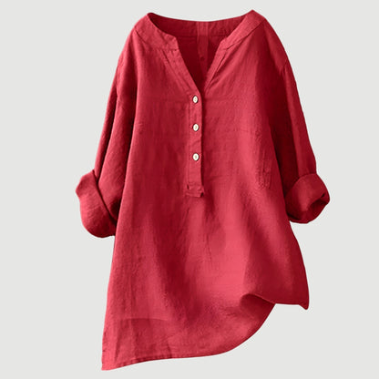 Mira Airy Loose Fit Women's Shirt for Summer Style