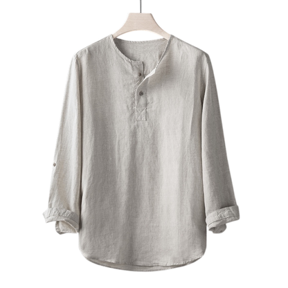 Drift Henley Linen Shirt