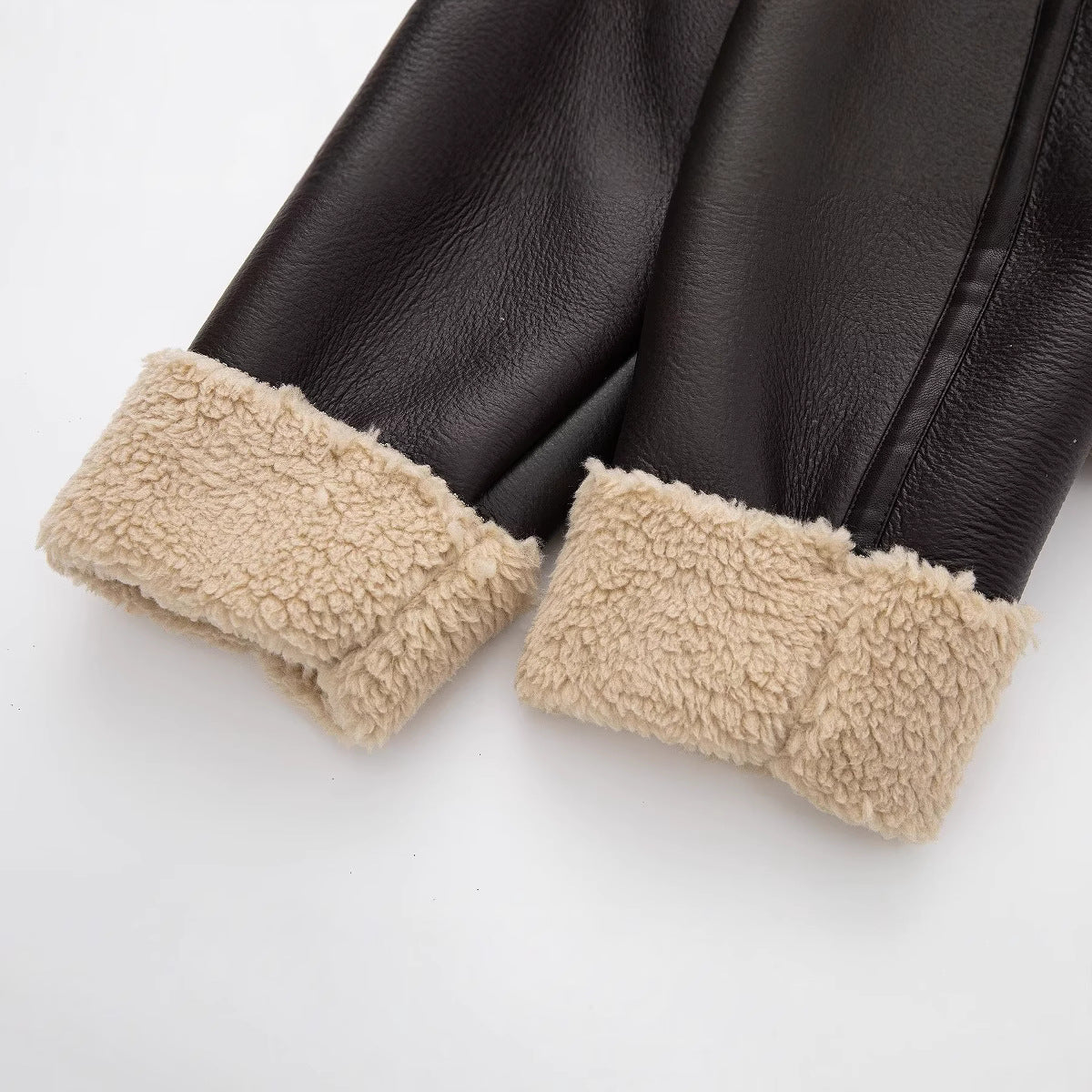 Luna Shearling Trim Jacket