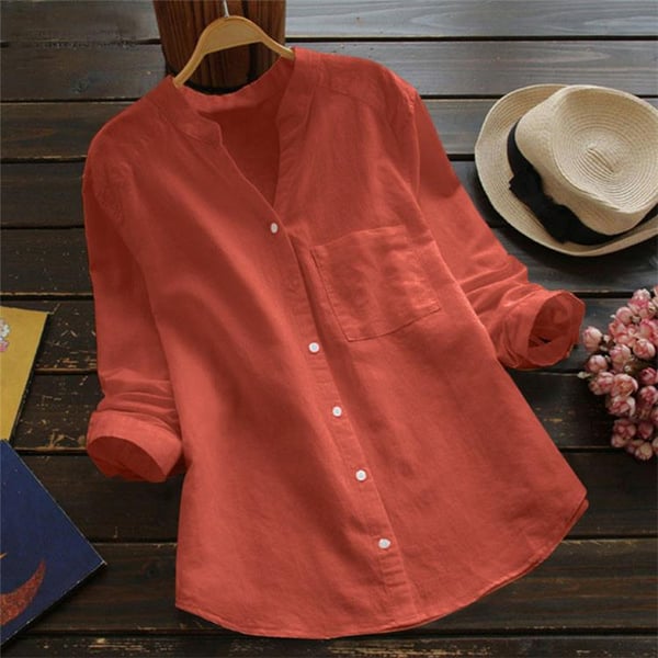Elowen Casual Women's Cotton Blouse