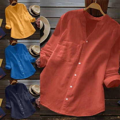 Elowen Casual Women's Cotton Blouse
