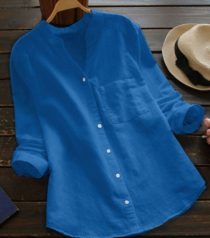 Elowen Casual Women's Cotton Blouse