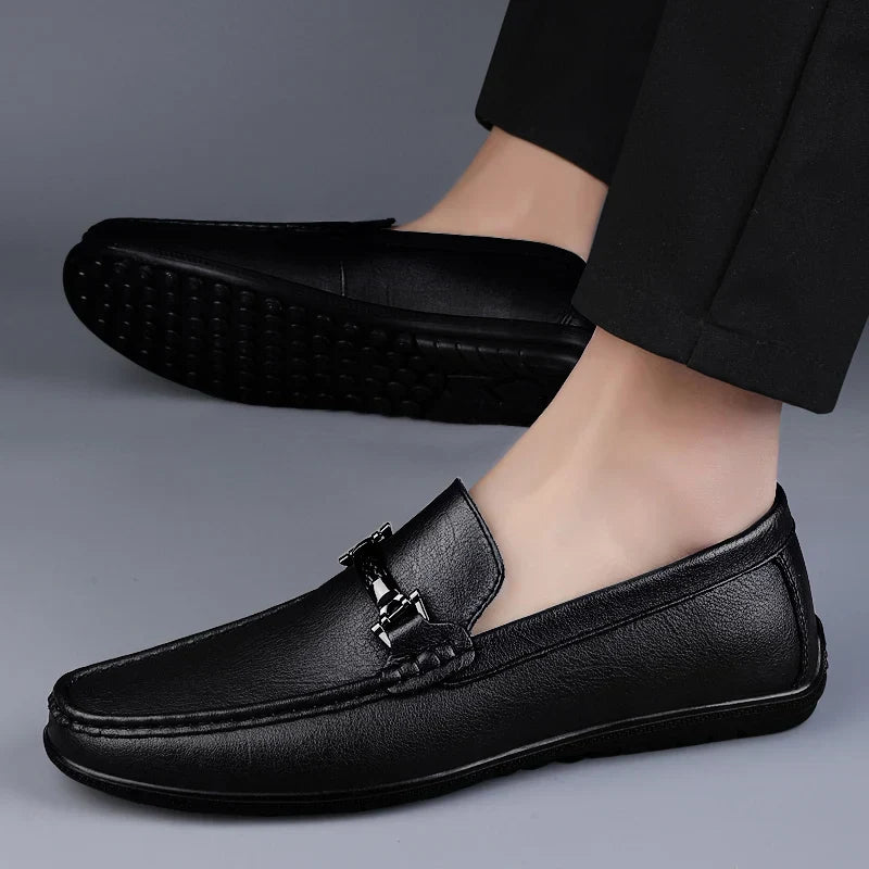 Pienza Leather Loafers