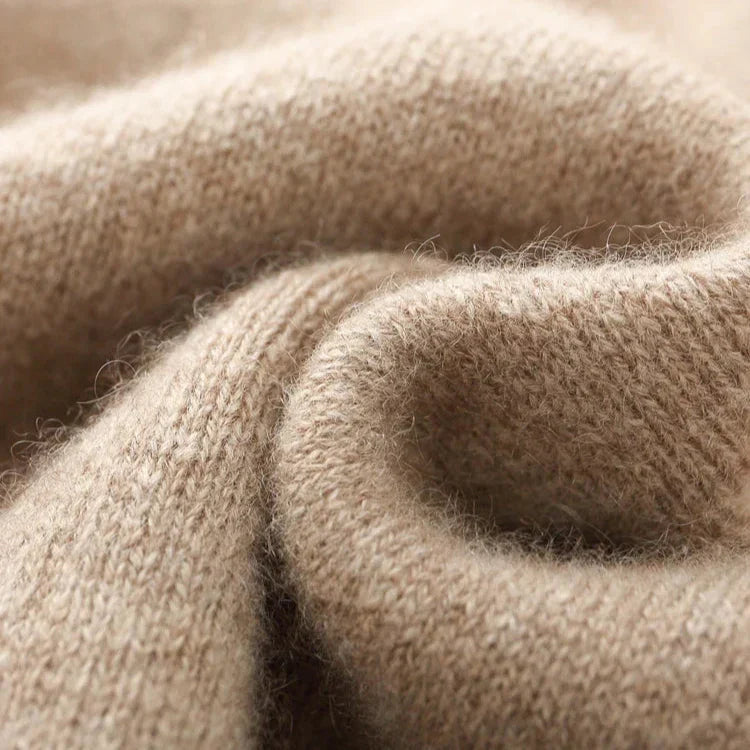 Olympus Cashmere Zip Cardigan