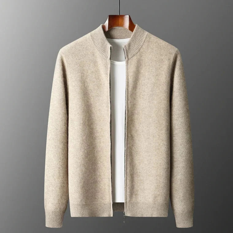 Miles Zip Cardigan