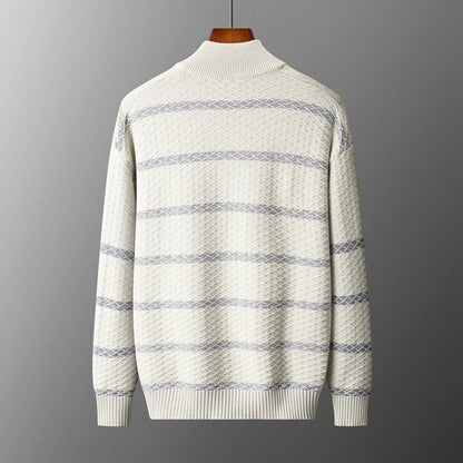Westerdale Textured Zip Knit