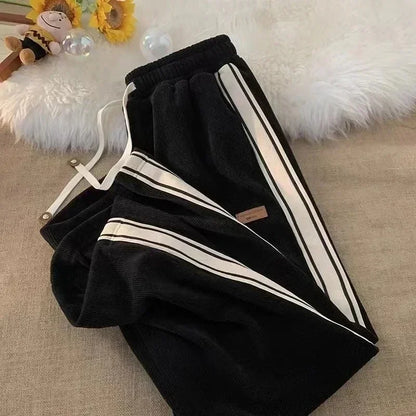 Luxe Wide-Leg Sweatpants