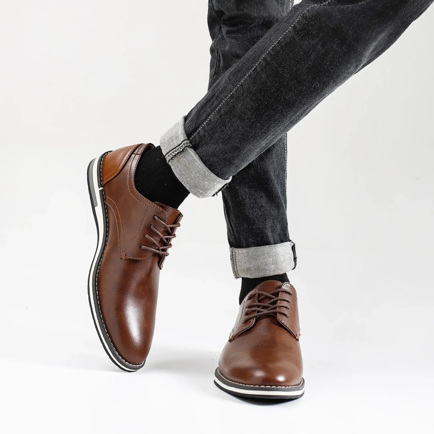 Rivello Leather Lace Shoes