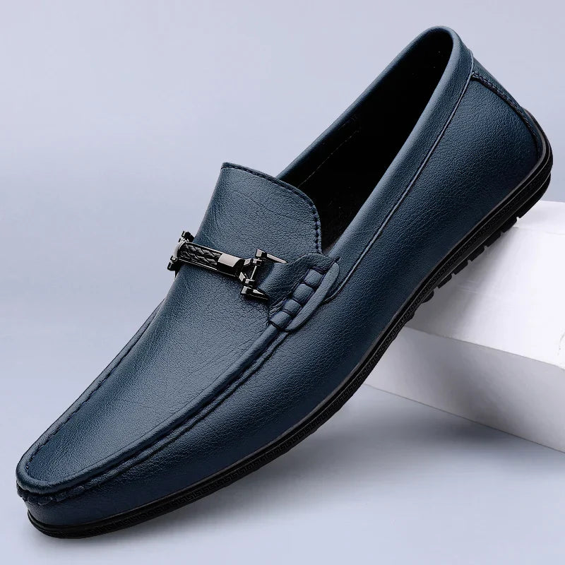 Pienza Leather Loafers