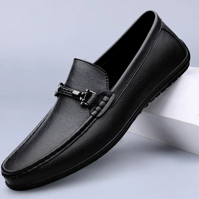 Pienza Leather Loafers