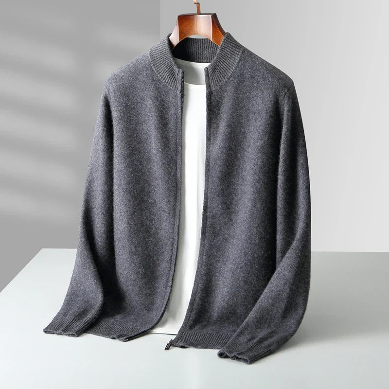 Miles Zip Cardigan