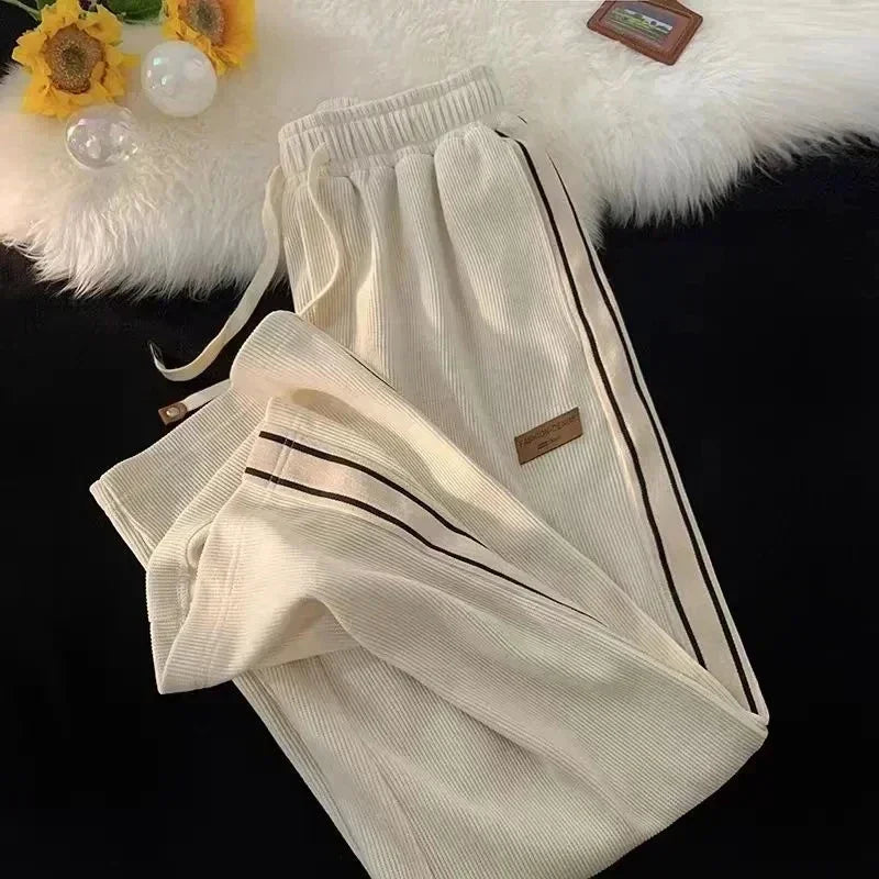Luxe Wide-Leg Sweatpants