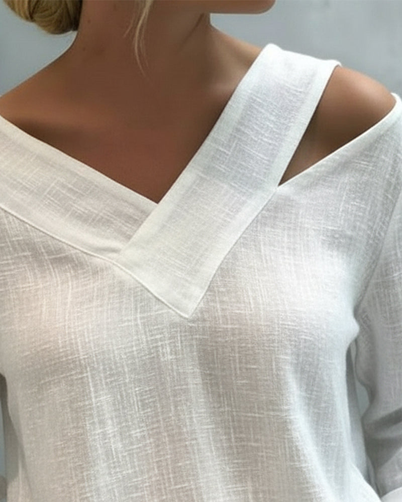 Avielle Asymmetric Elegance Blouse